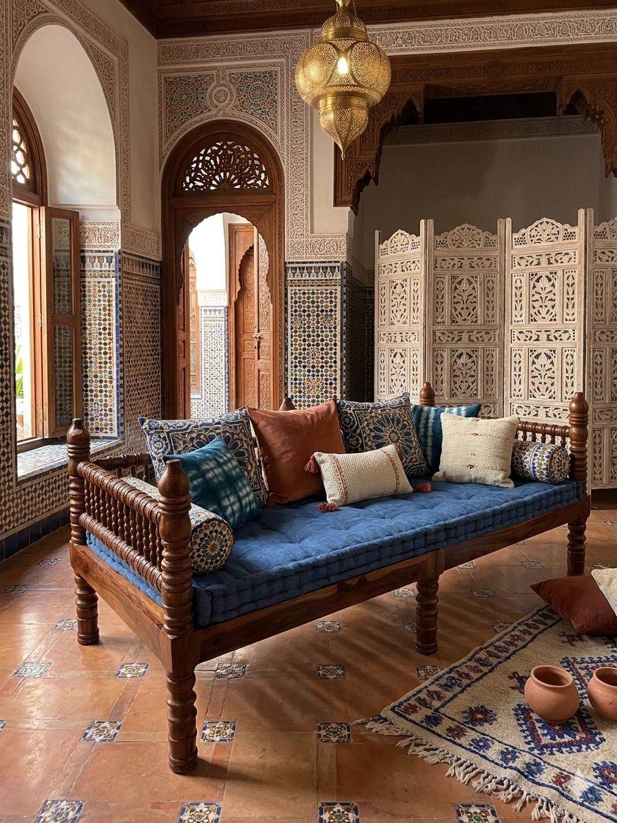 Handcrafted Solid Wood Daybed/Diwan sofa - Image 2