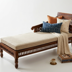 Handcrafted Sheesham Wood Luxury Diwan / Daybed
