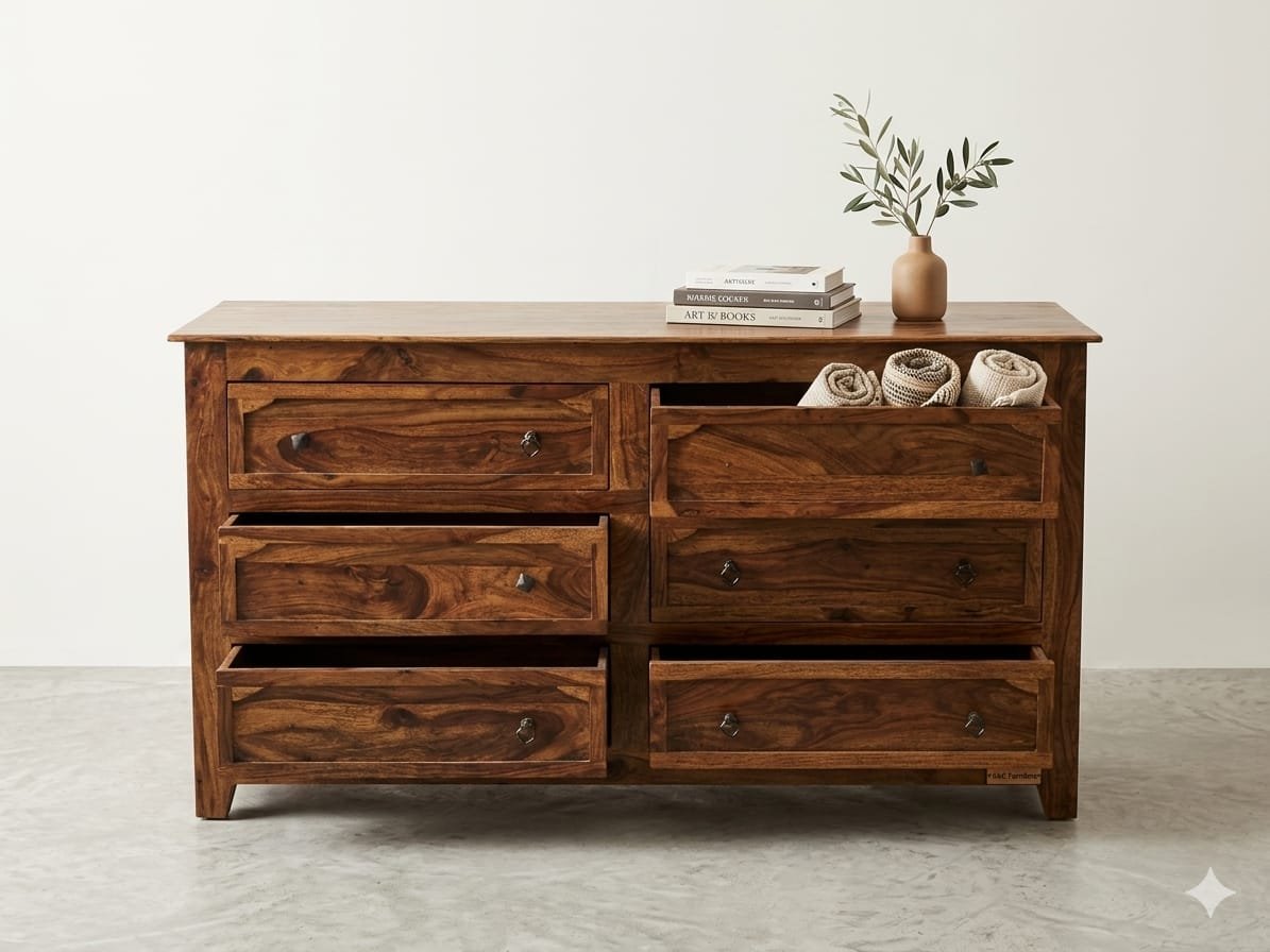 Solid Wood Storage Chest - Image 2