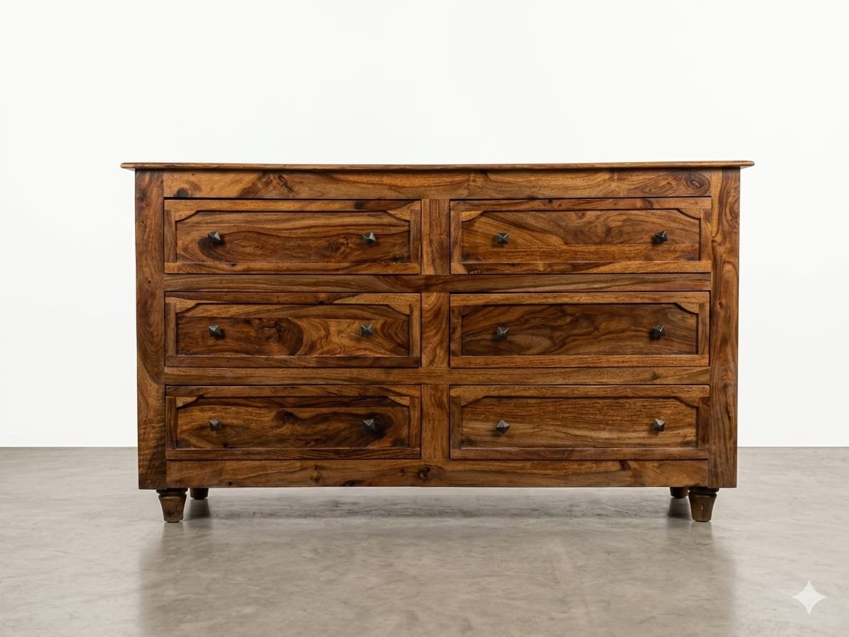 Solid Wood Storage Chest