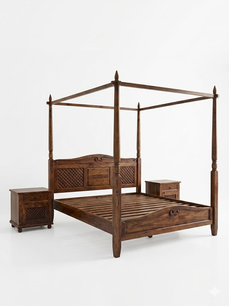 Exquisite Solid Wood Bedroom Set - Image 7