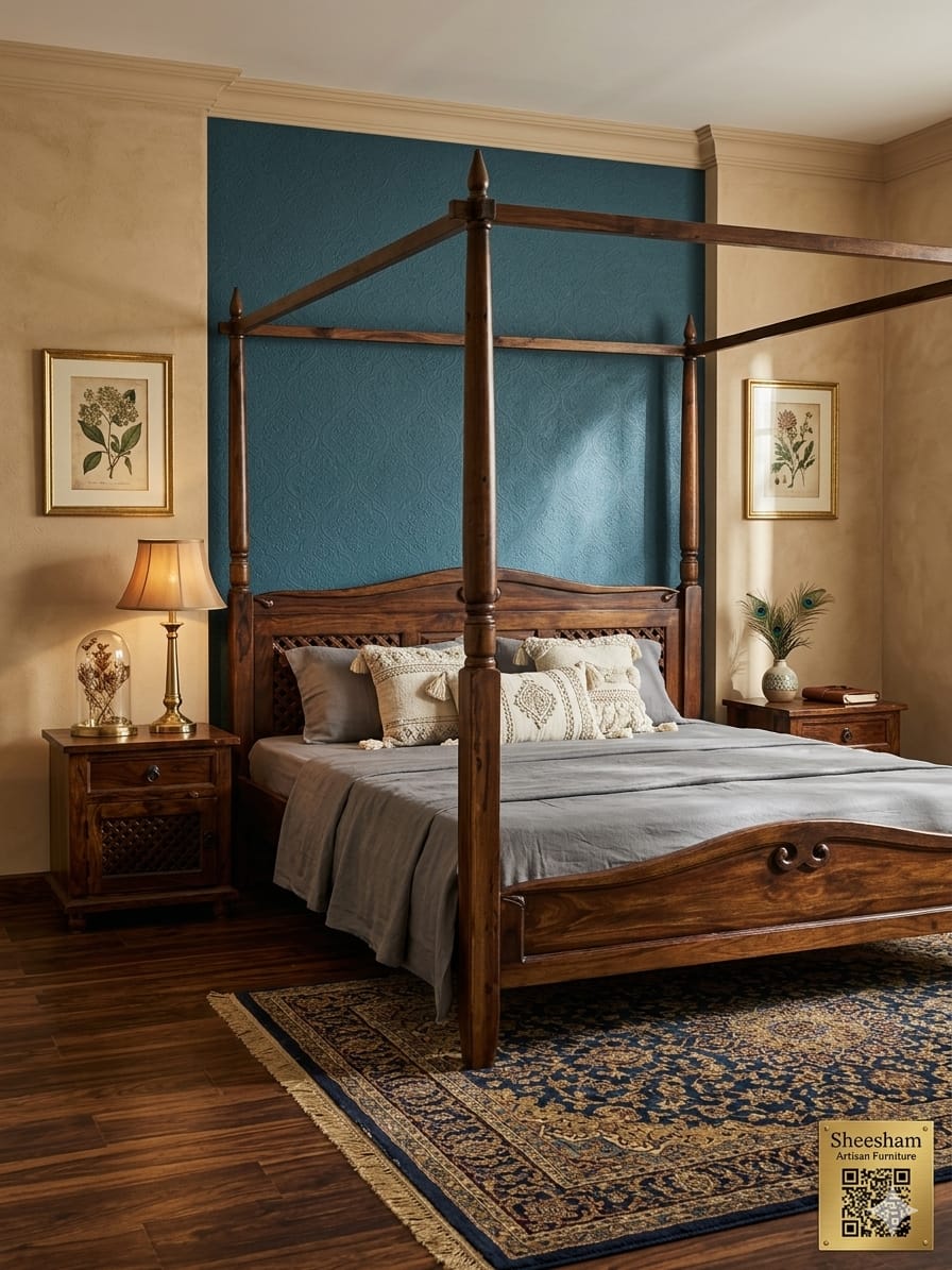 Exquisite Solid Wood Bedroom Set - Image 4