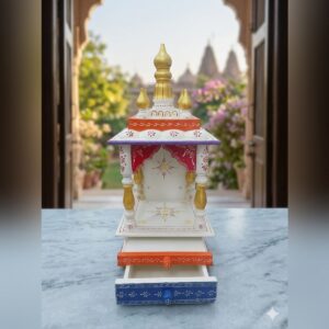Traditional Handcrafted Temple for Home