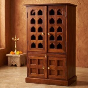 Premium Solid Wood Mandir