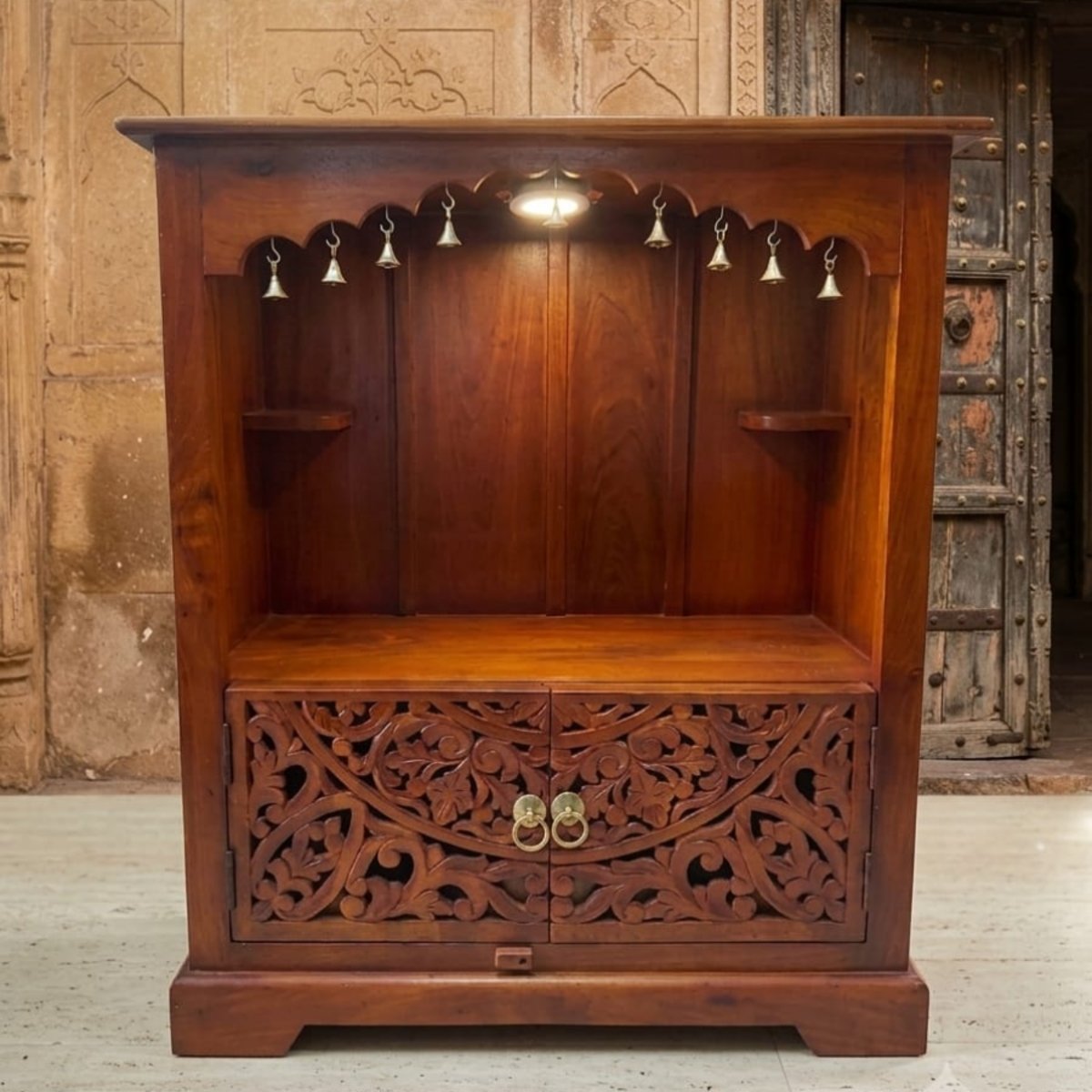 Premium Solid Wood Home Temple - Image 3