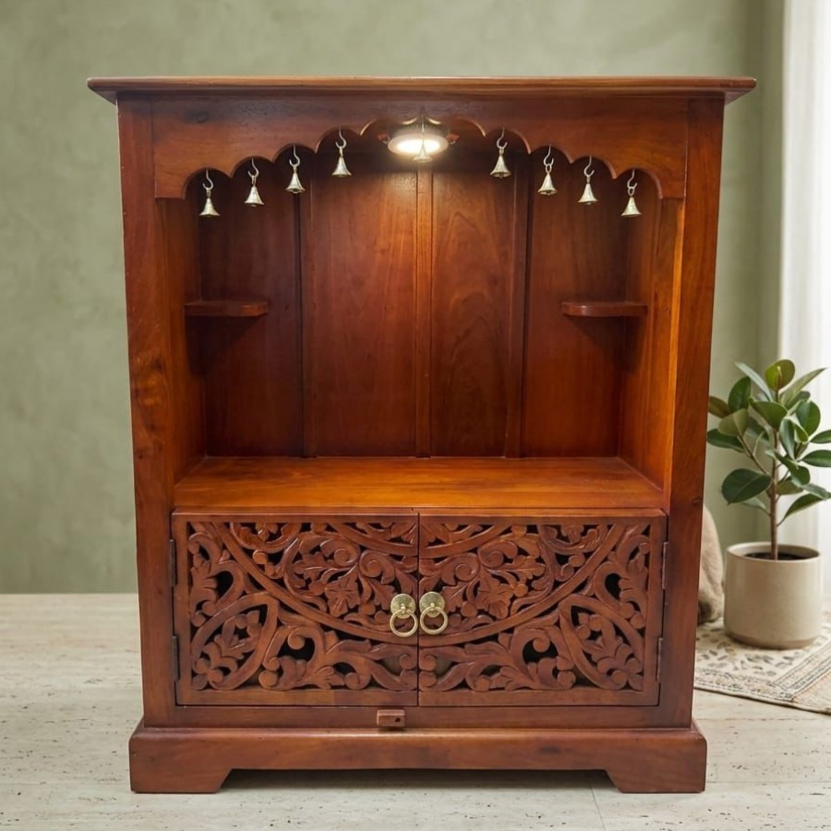 Premium Solid Wood Home Temple