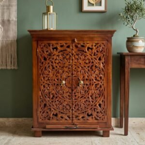 Hand-Carved Solid Wood Home Temple
