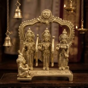 Handcrafted Brass Ram Darbar Idol