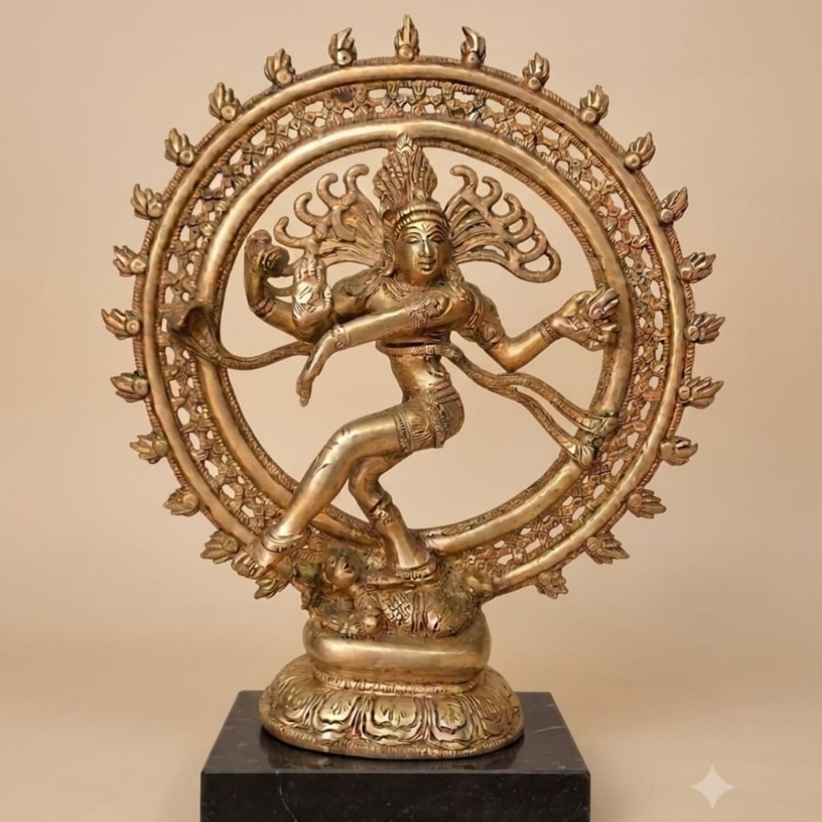 Brass Nataraja Statue small