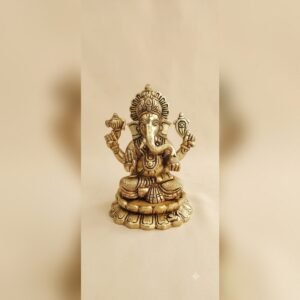 Brass Ganesha Idol Small